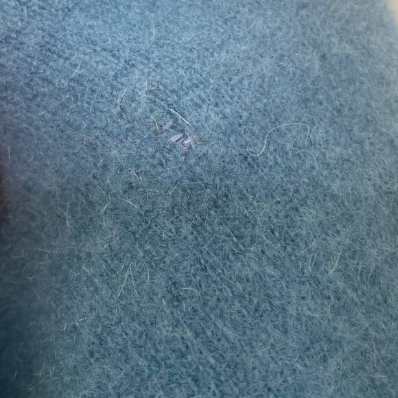 Eileen Fisher 3/4 Sleeves Blue 100% Cashmere Pullover Sweater, Size XS #223 - Picture 13 of 14